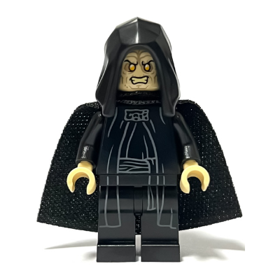 Emperor Palpatine - Spongy Cape, Hood Basic, Yellow Eyes