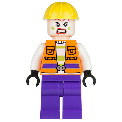 Produktbild Joker&#39;s Goon - Construction Outfit, Orange Jacket, Yellow Helmet, Purple Legs