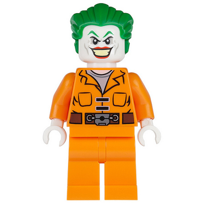 The Joker - Prison Jumpsuit with Belt