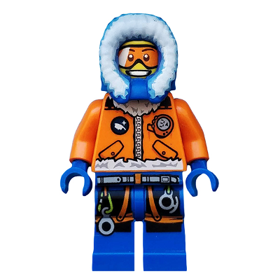 Arctic Explorer, Male with Orange Goggles