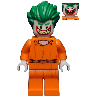 The Joker - Prison Jumpsuit, Smile with Pointed Teeth Grin