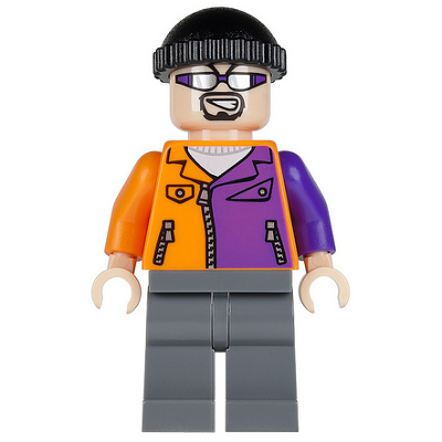 Produktbild Two-Face's Henchman, Orange and Purple - Sunglasses