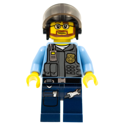 Police - LEGO City Undercover Elite Police Officer 7