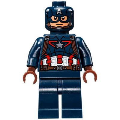 Captain America with Dark Blue Suit and Mask