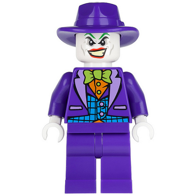 The Joker - Blue Vest, Dark Purple Fedora