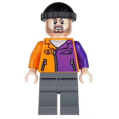 Produktbild Two-Face's Henchman, Orange and Purple - Beard