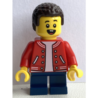 LEGOLAND Park Boy, Red Jacket, Coiled Hair