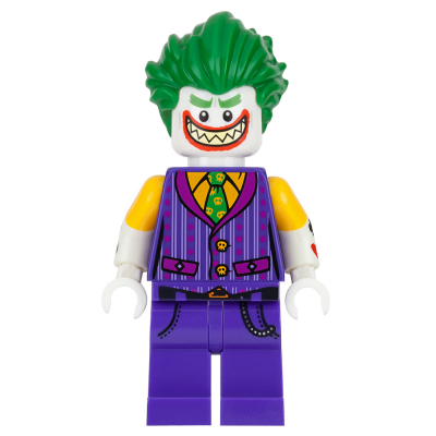 The Joker - Striped Vest, Shirtsleeves, Smile with Pointed Teeth Grin